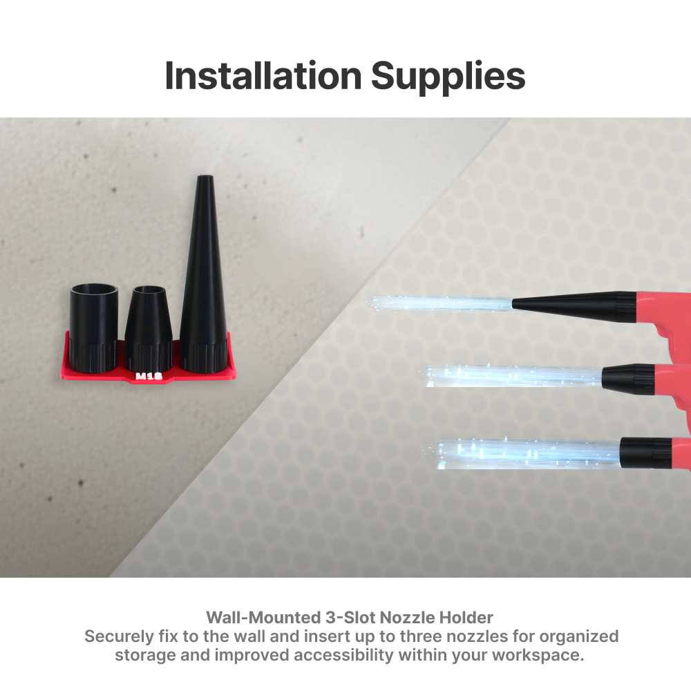 Blower Nozzle 3-Piece Set With - Milwaukee Drill M18 Fuel 评论和价格