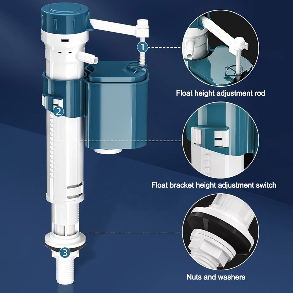Adjustable Toilet Cistern Fill - Toilet Fill Valve 评论和价格