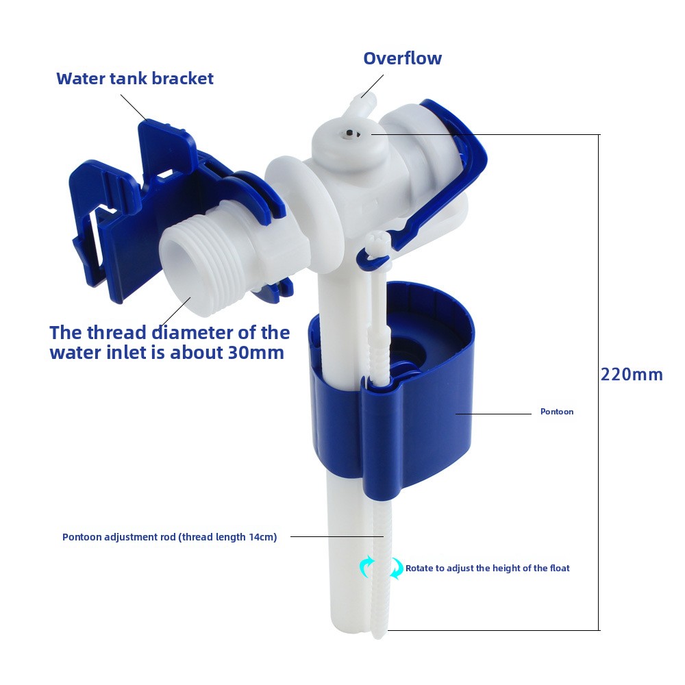 Fill Valve + Flush Valve Set C - Toilet Fill Valve 评论和价格
