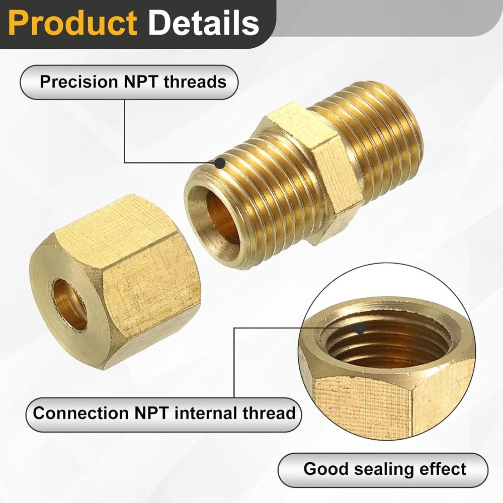 Brass Brass Compression Fittin - Compression Fitting Brass 评论和价格
