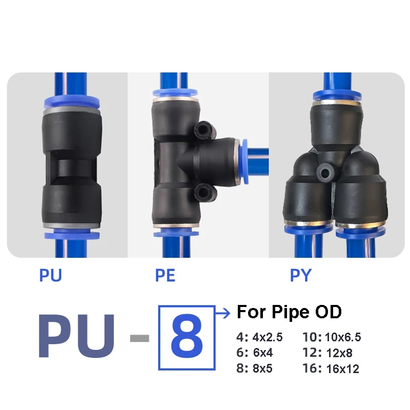 Pneumatic Fitting Fittings Qui - Compression Fitting Brass 评论和价格