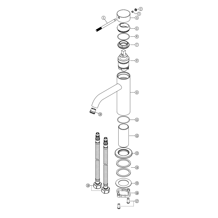 New Design Ceramic Cartridge B - Basin Mixer Cartridge 评论和价格
